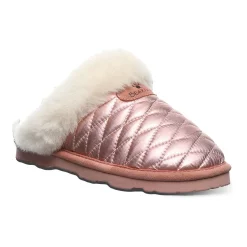 Bearpaw Effie Women's Faux-Fur Scuff Slippers -Bali Underwear Discount Store 5269918 Pink