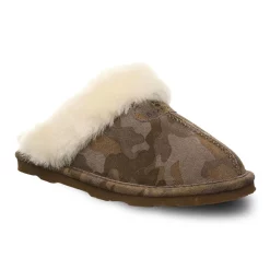 Bearpaw Loki Exotic Women's Scuff Slippers -Bali Underwear Discount Store 5269922 Earth Camo