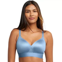 Bali® One Smooth U Bounce Control Wireless Full-Coverage Bra DF3458 -Bali Underwear Discount Store 5511619 Blue Sky Ahead