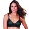 Bali® One Smooth U Full Coverage 2-Ply Underwire Bra DF3390 -Bali Underwear Discount Store 5511728 Black