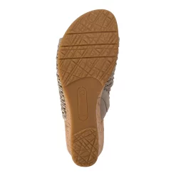 Baretraps Flossey Women's Wedge Slide Sandals -Bali Underwear Discount Store 5650317 ALT2