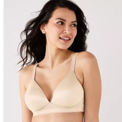 Bali® Comfort Revolution Soft Touch Perfect Wireless T-Shirt Bra DF3460 -Bali Underwear Discount Store 5741099 Almond