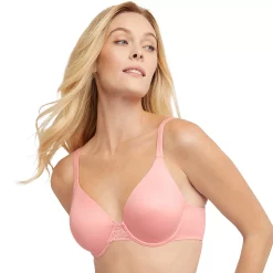 Bali® Comfort Revolution Soft Touch Perfect T-Shirt Underwire Bra DF3468 -Bali Underwear Discount Store 5744466 Rose Bloom Pink