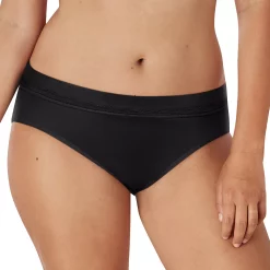 Women's Bali® Modern Microfiber Bikini Panty DFMMBK -Bali Underwear Discount Store 5749928 Black