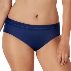 Women's Bali® Modern Microfiber Bikini Panty DFMMBK -Bali Underwear Discount Store 5749928 In The Navy