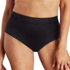 Women's Bali® Modern Microfiber Brief Panty DFMMMB -Bali Underwear Discount Store 5749932 Black