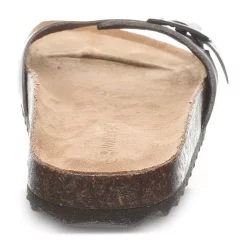 Bearpaw Ava Women's Leather Slide Sandals -Bali Underwear Discount Store 5753238 ALT4