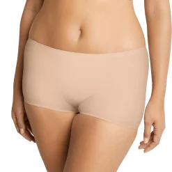 Women's Bali® Comfort Revolution® Soft Touch Boyshort Panty DFSTBS -Bali Underwear Discount Store 6007283 Almond