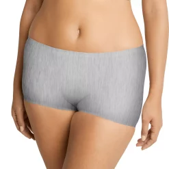 Women's Bali® Comfort Revolution® Soft Touch Boyshort Panty DFSTBS -Bali Underwear Discount Store 6007283 Crystal Grey Heather