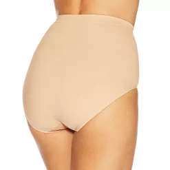 Women's Bali® 2-Pack Ultra-Control Seamless Briefs X204 -Bali Underwear Discount Store 839568 ALT